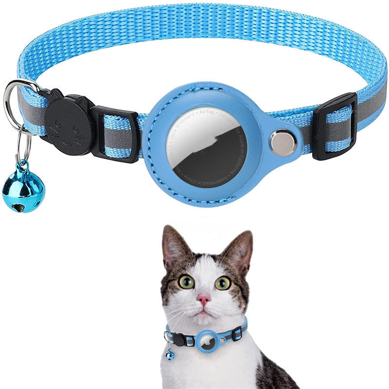 Reflective Collar with AirTag Holder(Cat, Kitten and Puppy)-Stay Worry Free with this protective collar!! - Shawzilla