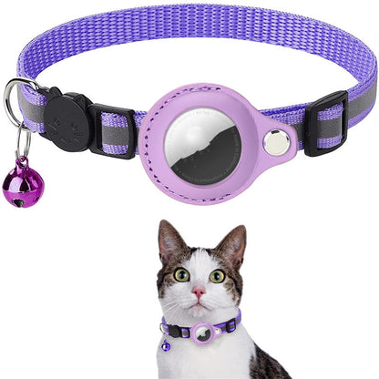 Reflective Collar with AirTag Holder(Cat, Kitten and Puppy)-Stay Worry Free with this protective collar!! - Shawzilla