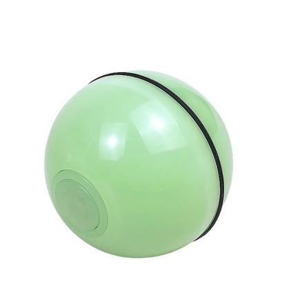 LED Laser Rolling Cat Toy Ball: Fun, Interactive Pet Play! - Shawzilla