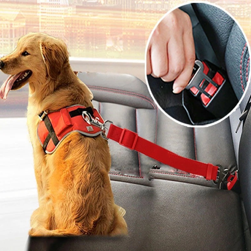 Adjustable Pet Cat Dog Car Seat Belt - Shawzilla