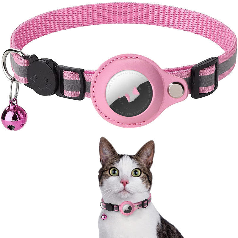 Reflective Collar with AirTag Holder(Cat, Kitten and Puppy)-Stay Worry Free with this protective collar!! - Shawzilla