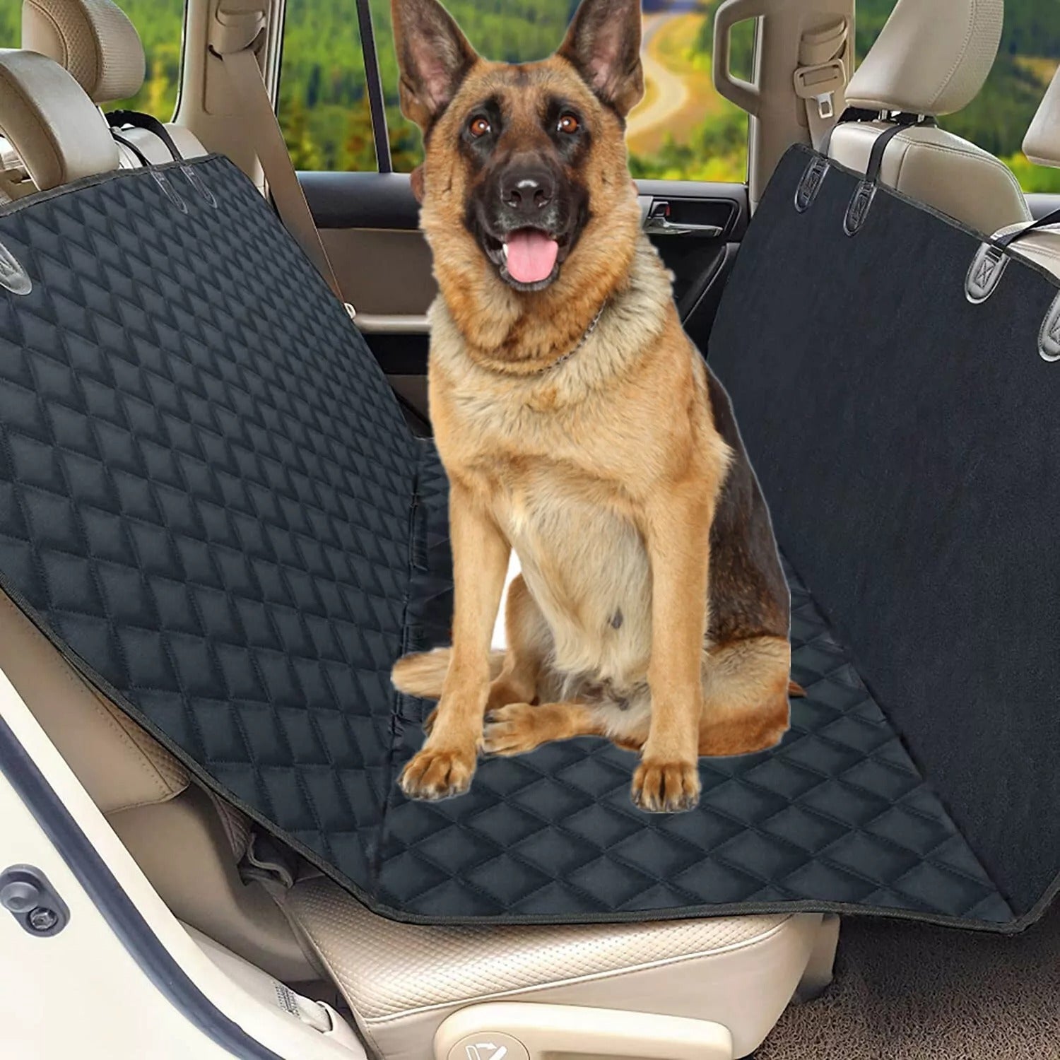 Premium Waterproof Dog Seat Cover for Car - Shawzilla