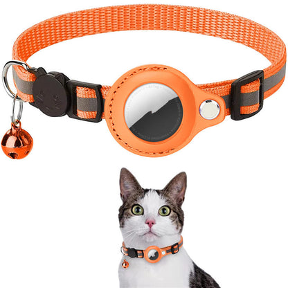 Reflective Collar with AirTag Holder(Cat, Kitten and Puppy)-Stay Worry Free with this protective collar!! - Shawzilla