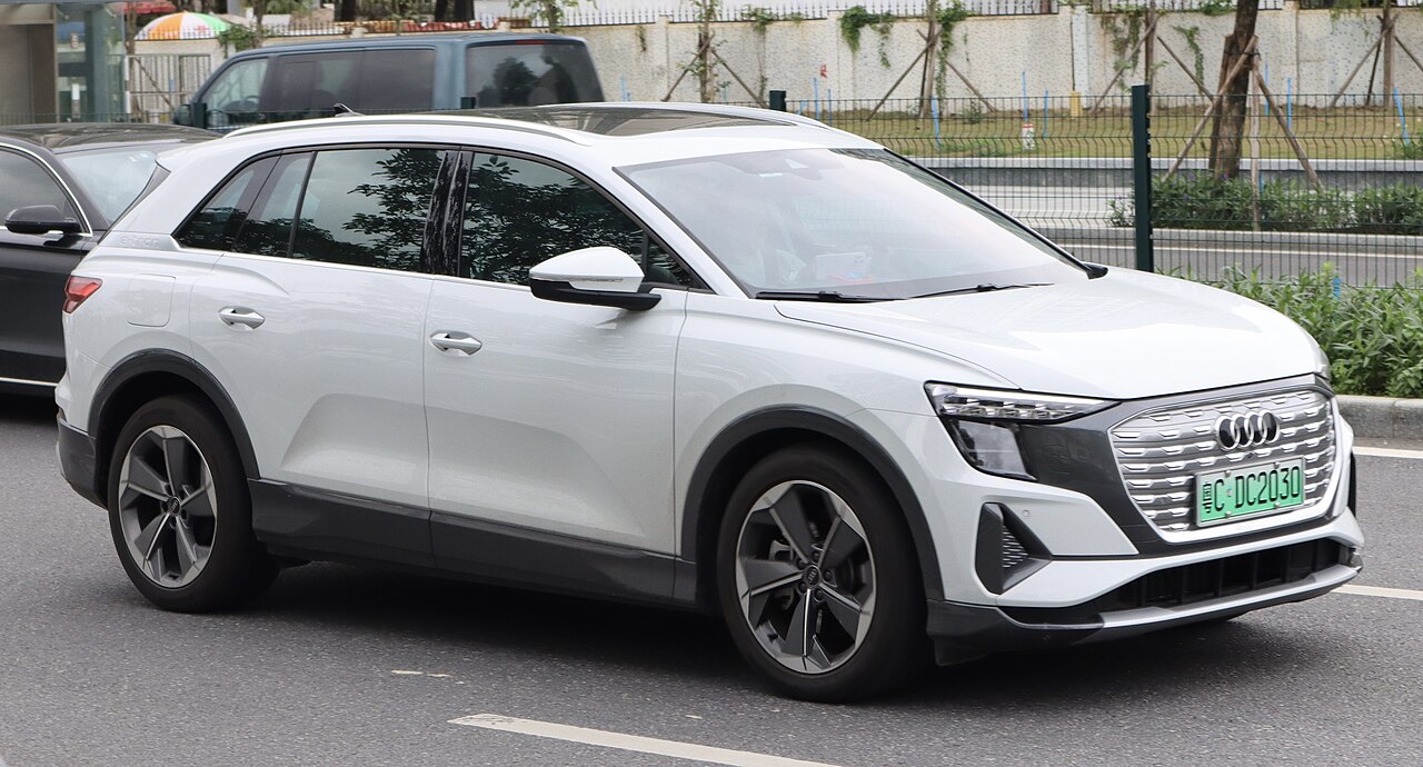 Audi Q5 e-tron — closest verified match to Q6 e-tron