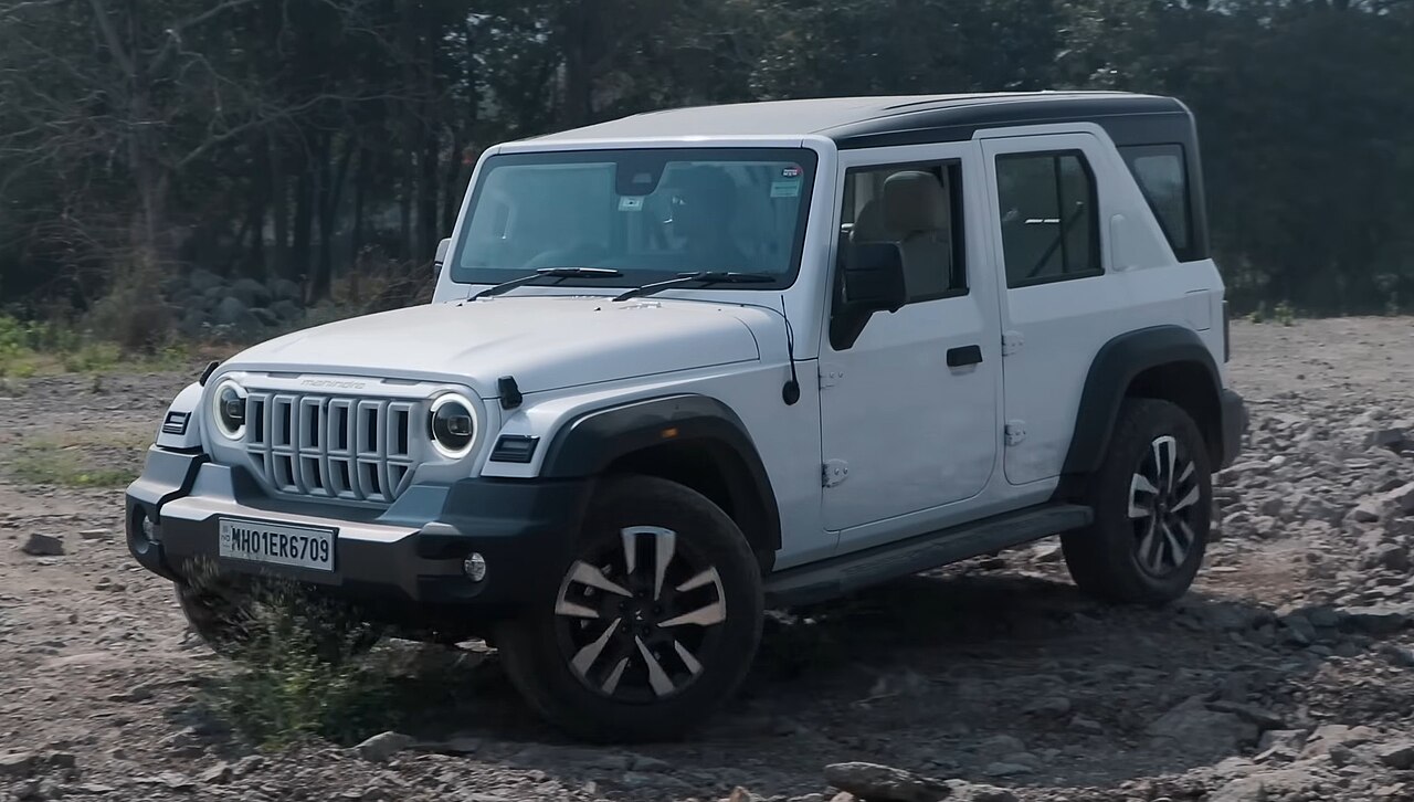 Mahindra Thar Roxx — verified Wikimedia photo, representative of the Thar Roxx range